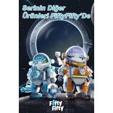 Bliss Store Jaki Space Serisi Turuncu ASTRONOT-JK9108(497 Parça) Oyuncak Yapım Seti