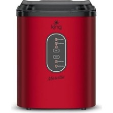 Bliss Store KBM8005 Marvilla Buz Yapma Makinesi | Paslanmaz Çelik Ev Tipi Buz Makinesi