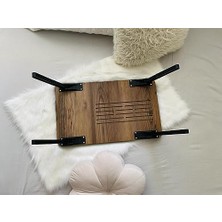 Bliss Store Axolotl Foldaway Telefon ve Tablet Bölmeli Katlanır Ayaklı Laptop Sehpası Notebook Bilgisayar Çalışma Masa Lidya
