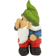Bliss Store Bahçe Cücesi Heykeli - Kokulu Bahçe Cücesi - Yaramaz Cüceler - Aylık Cüceler Heykelleri