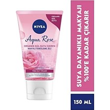 Bliss Store Aqua Rose Organik Gül Suyu Içeren Makyaj Temizleme Jeli 150 Ml, Nemlendirici, Canlandırıcı