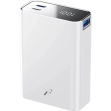 Durukar®  PW501 20.000 Mah Dijital Göstergeli 2 Adet 45W Type-C ve 22.5W USB Çıkışlı Şarj Pd Hızlı Şarj Powerbank - Beyaz