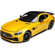 Bliss Store Welly -B Amg Gt R Coupe Sarı 2014 Yılından Itibaren 1/24 Model Araba