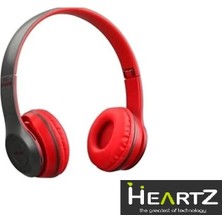 Bliss Store Kablosuz Katlanabilir Kulak Üstü Kırmızı Solo Kulaklık Wireless