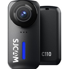 Bliss Store C110 4K Eıs Wifi F2.0 15MP 125° IP65 30 Metre Su Geçirmez Mini Aksiyon Kamerası Siyah