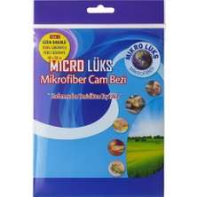 Bliss Store Mikrofiber Cam Bezi – 40X50 cm | Iz Bırakmadan Temizlik, Yüksek Emici Yapı, Renkli Seçenekler