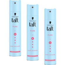 Bliss Store Taft Pure Saç Şekillendirici Spreyi 250ML (3 Paketi)