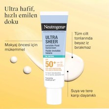 Bliss Store Ultra Sheer Oil Control Fluid SPF50+ Yüz Güneş Koruyucu 50 ml