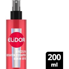Bliss Store Elidor Brezilya Keratin Terapisi Sıvı Saç Bakım Sütü 200 Mililitre