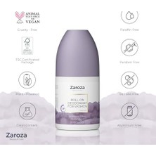 Bliss Store Zaroza Roll On Beyazlatma Etkili 24 Saat Koruyucu Aluminyum Içermeyen Kadın 75 ml
