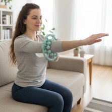 Ozcmax 20 Tekerlekli Ayarlanabilir Bacak ve Kol Masaj Aleti – 360° Tam Daire Derin Doku Kas ve Lenfatikk Masaj Silindiri