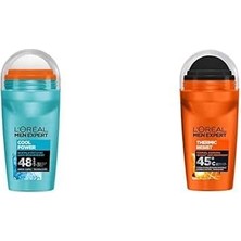Bliss Store L'oréal Paris Men Expert Power Anti Perspirant Roll-On Deodorant (50 Ml) + L'oréal Paris Men Expert Thermic Resist Anti Perspirant Roll-On Deodorant (50 Ml)