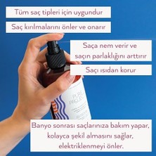 Bliss Store Pure - Durulanmayan Saç Kremi 250ML. Kolay Tarama, Kırılmaları Önler, Karşı Korur, Tüm Saç Tipleri, Boyalı Saçlar Için Uygun. Nem Verir.