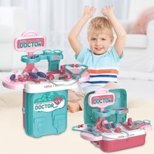 Bliss Store Ogi Mogi Toys Doktor Oyun Seti Eğitici 2’si 1 Arada Sırt Çantası