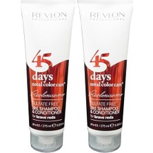 Bliss Store Professional Rp 45 Days Şampuan Brave Reds 275ML (2 Paketi)