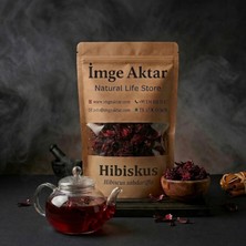İmge Aktar Hibiskus - Mekke Gülü - Nar Çiçeği - Bamya Çiçeği 50g