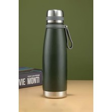 Bliss Store 304 L Çelik Koyu Yeşil 850 ml Soğuk Bottle Matara Suluk CIN480YS