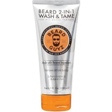 Bliss Store Beard Guyz 2'si 1 Arada Yıkama ve Evcilleştirme (7.5 Oz)