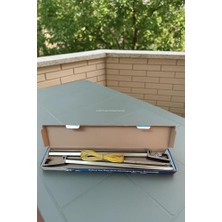 Bliss Store Made Balkon Çamaşır Kurutmalığı, Alüminyum, Kare, Sabit, Yüksek Kalite, Dayanıklı Çamaşırlık, 5m Kaplamalı Ip Dahil