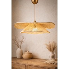 Bliss Store Tekli Sarkıt Avize Modern Metal Tavan Aydınlatma, E27 Duy, Ayarlanabilir Yükseklik 51–60 Cm, 50×54 cm – Handmade
