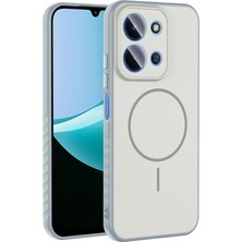Xiaomi Redmi 15C Kılıf M-Safe Şarj Özellikli Zore Tea Kapak