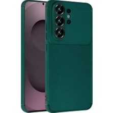 MobaxAksesuar Samsung Galaxy S26 Ultra Kılıf Karbon Silikon Case