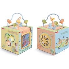 Epilons 5192 Eğitici Küp ve Puzzle 2ın1 -Dolu Oyuncak
