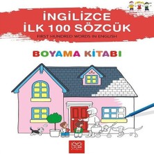 SHC4200 Ingilizce Ilk Yüz Sözcük Boyama Kitabı