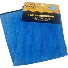 Womx 2 Adet Ultra Yumuşak Mikrofiber Parlatma Bezi 50*70 cm - Iz Bırakmayan Cila ve Kurulama Bezi