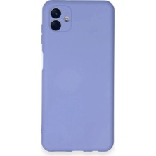 Durukar®  Samsung Galaxy A04 Kılıf Nano Içi Kadife Silikon - Lila