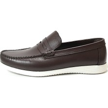 Onlo Ayakkabı R-04 Hakiki Deri Hafif Eva Taban Günlük Erkek Loafer Ayakkabı