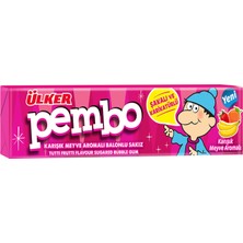 Ülker Pembo Karışık Meyve Aromalı Balonlu Sakız - 22.5 Gram - 108 Adet
