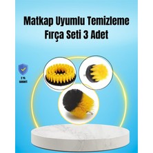 TKÇ Yağ Kir ve Pas Temizliği Için Güçlü Naylon Kıllı Temizlik Fırçası
