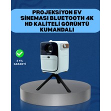 TKÇ Ultra Hd Çözünürlüklü Taşınabilir Projektör – 1920X1080 Piksel Görüntü Kalitesi (Kopya