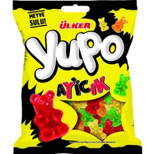 Ülker Yupo Jelly Ayıcık - Meyve Sulu Yumuşak Şekerleme - 80 Gram - 24 Adet