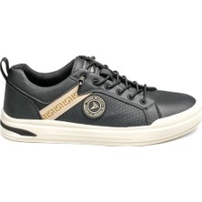 Noka Shoes Chris Siyah-Bej Erkek Günlük Ayakkabı