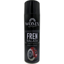Womx Fren Balata Temizleyici Sprey 500 ml - Yüksek Basınçlı Yağ ve Kir Sökücü