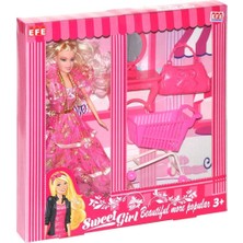 Epilons 221 G-M  Sweet Gırl Gardolaplı -Market Arabalı