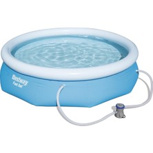 Bestway Fast Set™ Şişme Havuz Seti Yuvarlak 3,05 M x 76 cm