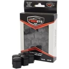MarkEntegra Bijon Kapağı 17MM Siyah Renk 20 Adet