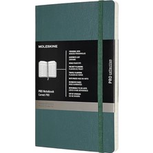 Moleskine Yumuşak Kapak Defter L Boy 13X21 cm 192 Sayfa Yeşili