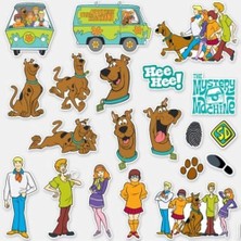 MS Major Selection Scooby Doo Özel 20' Sticker Seti