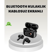 TKÇ Bluetooth 5.3 Anc Kablosuz Kulaklık – Dokunmatik Kontrol Dijital Ekran ve Uzun Pil Ömrü