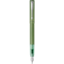 Parker Vector Xl Dolma Kalem, Yeşil, M, Mavi