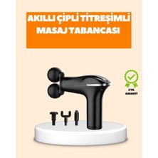 TKÇ Titreşimli Masaj Aleti Şarjlı Masaj Tabancası Spor Sonrası Kas Gevşetici