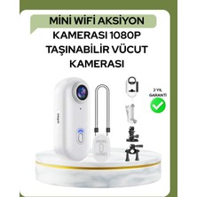 TKÇ 1080P Wifi Spor Kamerası Su Geçirmez Mini Aksiyon Kamera
