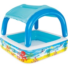 Bestway Gölgelikli Havuzu 1.40M x 1.40M x 1.14M