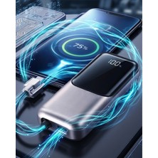 Tech Butiq LED Ekranlı Süper Fast Charge Özellikli Mini Powerbank