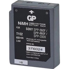 Senka Gp T192 3.6 Volt 600MAH Lg-Sony BPT40 Telsiz Telefon Pili