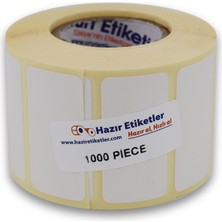 Hepta Collection , Eko Termal Etiket 50MM x 25MM Ruloda 1000 Adet 40MM Kuka Çapında